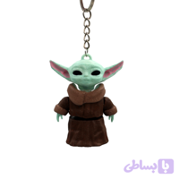 جاکلیدی فانتزی متحرک طرح Baby Yoda