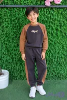 ست بلوز و شلوار پسرانه اسپرت طرح Gigo