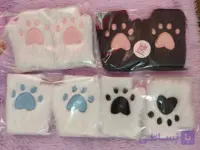 دستکش زمستانی طرح پنجه گربه 🐾🐈‍⬛