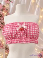 تاپ دکلته توت فرنگی 🍓 کیفیت عالی ✅