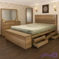 سرویس خواب ۲ نفره مدل : نیلوفر