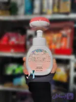 فوم شست و شو صورت گل دار(طرح گل)baby powder