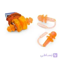 گوش‌گیر و دماغ‌گیر شنا بسته یک جفتی | محافظ آب برای شنا و ورزش‌های آبی