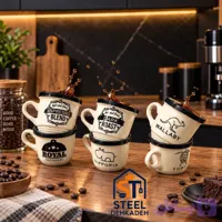 شات اسپرسو فانتزی طرح‌دار