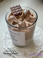 شمع لیوانی آیس لاته ICE LATTE