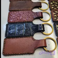جاکلیدی چرم گاوی