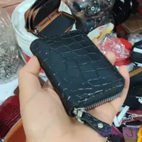 جاکارتی دورزیپ دست‌دوز چرم