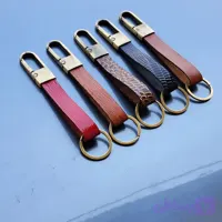 جاکلیدی چرم طبیعی گاوی