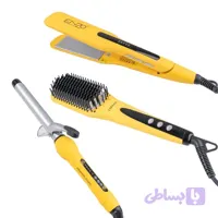 ست اتو مو و برس و فر کننده مو انزو ENZO 3955W