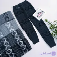 شلوار بافت پشمی طرح سنتی