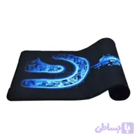 ماوس پد گیمینگ طرح دار سایز 30 در80 لاجیتک آبی