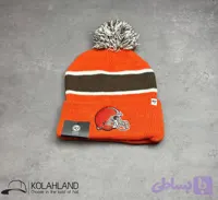 کلاه بافت پوم دار برند 47 کد 016-47