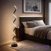 آباژور ایستاده مدرن LED با بدنه آلومینیوم کد SM208