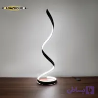 آباژور رومیزی مدرن LED منحنی 75 سانتی کد RM105
