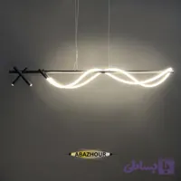 لوستر خطی مدرن LED با بدنه آلومینیوم کد CM434