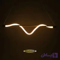 لوستر خطی مدرن 100 سانتی LED با بدنه آلومینیوم کد CM429