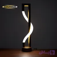 آباژور رومیزی مدرن LED لوکس با بدنه آلومینیوم کد RM109