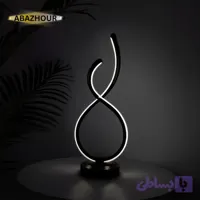 آباژور رومیزی مدرن LED شیک با بدنه آلومینیوم کد RM117