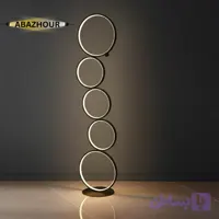 اباژور ایستاده مدرن LED طرح حلقه ای کد SM130