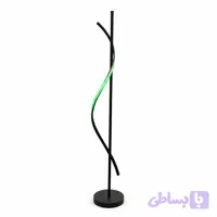 آباژور ایستاده مدرن LED منحنی هفت رنگ کد SM215