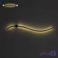چراغ دیواری مدرن LED طرح کمان 100 سانتی‌متر کد DM102