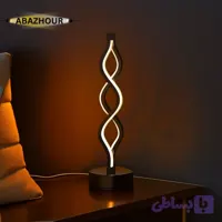 آباژور رومیزی مدرن LED طرح مارپیچی کد RM118
