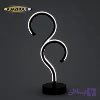 آباژور رومیزی مدرن LED با بدنه آلومینیوم کد RM122