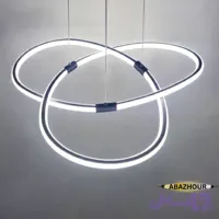 لوستر حلقه ای مدرن LED با ریموت کنترل کد CM435