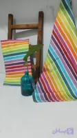 دستمال آشپزخانه سایز 50*50 طرح رنگین کمان برند پروا