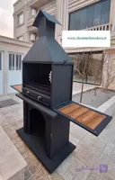 باربیکیو ایستاده مدل کلبه