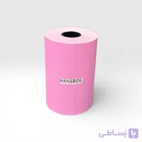 رول فیش پرینتر صورتی پاستلی (۱رول)