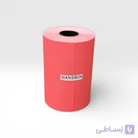 رول فیش پرینتر قرمز پاستلی (۱رول)