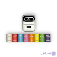 لیبل یکپارچه رنگی میکس فوممو (۸عدد)