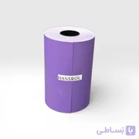 رول فیش پرینتر بنفش بادمجونی (۱رول)