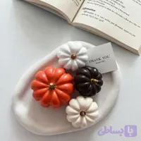 کدوهای دکوراتیو براق به همراه سینی دفرمه