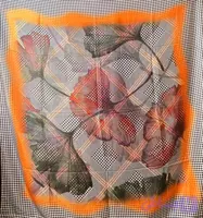روسری نخی توییل کاغذی (طرح پیچازی) (پاییزه)