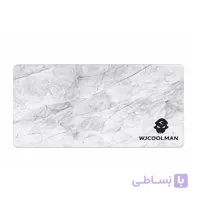 موس پد WJ COOLMAN مدل Grey Marble سایز XXL