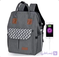 کوله پشتی دانشجویی و اداری لپتاپی usb دار