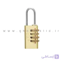 قفل آویز رمزی سایز 20  برنجی