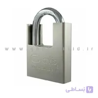 قفل آویز گاردار فولادی ( کلید ناودونی )