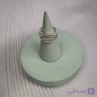 انگشتر ۸ضلعی سه‌لاین