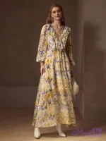 پیراهن مجلسی سنگدوزی شده برند MOTF