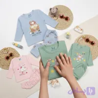 ست بلوز و شلوار راحتی بچگانه سایز ۴ و ۵ (کد 5Y0Z9)