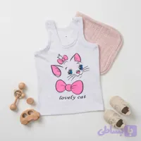 زیرپوش رکابی بچگانه دخترانه سایز ۴ و ۵ و ۶