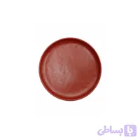 پیش دستی چروک ملامین 21 سانتی زرشکی