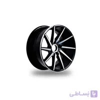 رینگ ووسن چرخشی اروند چرخ سایز ۱۶ رخ مشکی تراش (پک ۴ عددی) ارسال رایگان
