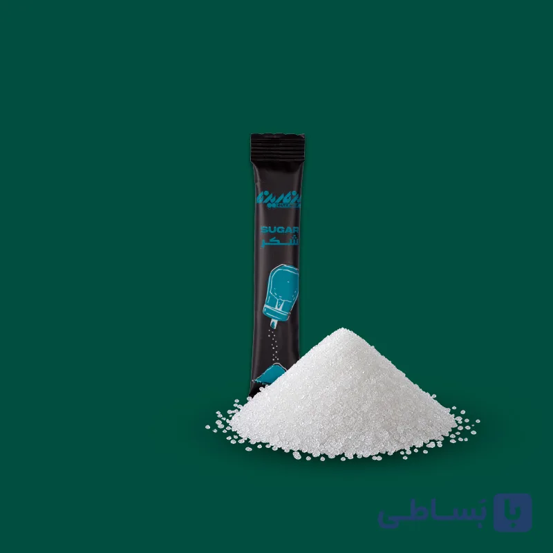 ساشه شکر استیک تک نفره وزن 5 گرم کارتن 2000 تایی