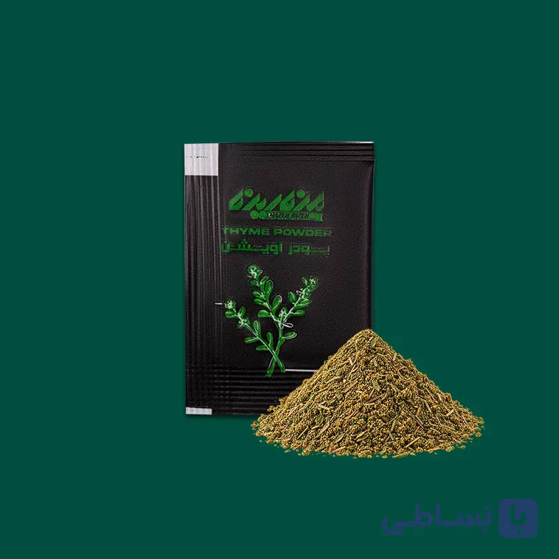 ساشه آویشن تک نفره وزن 0/5 گرم کارتن 5000 تایی