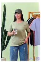 تیشرت باکسی ساده - بوتیک سامه