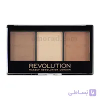 پالت سه کاره کانتور، هایلایتر و برنزر رولوشن مدل Ultra Light/Medium C04 – با 100% گارانتی